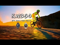 KW350 AMOLED AI Smartwatch με πραγματικό χρόνο δραστηριότητα & Tracker ύπνου AI Q & A 5ATM Αδιάβροχο