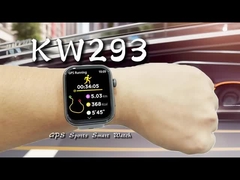 KW293 1.93''Μεγάλη οθόνη GPS Smartwatch με δραστηριότητα σε πραγματικό χρόνο και ανιχνευτές ύπνου IP68 αδιάβροχο