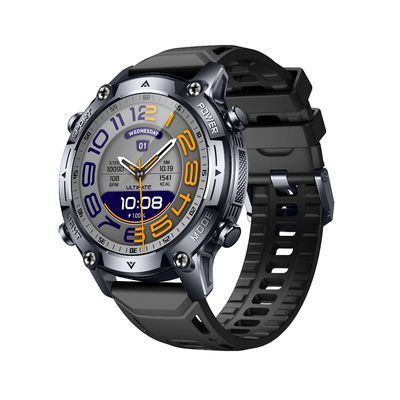 KW350 AMOLED AI Smartwatch με πραγματικό χρόνο δραστηριότητα & Tracker ύπνου AI Q & A 5ATM Αδιάβροχο
