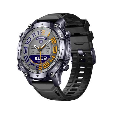 KW350 AMOLED AI Smartwatch με πραγματικό χρόνο δραστηριότητα & Tracker ύπνου AI Q & A 5ATM Αδιάβροχο