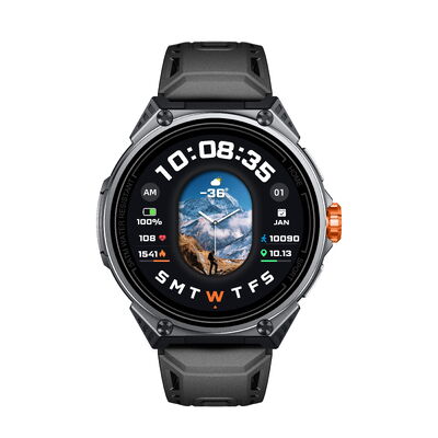 KW348 GPS Sport Smartwatch με AMOLED οθόνη 5ATM Αδιάβροχο